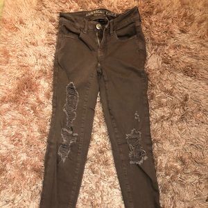 Mauve pink skinny’s